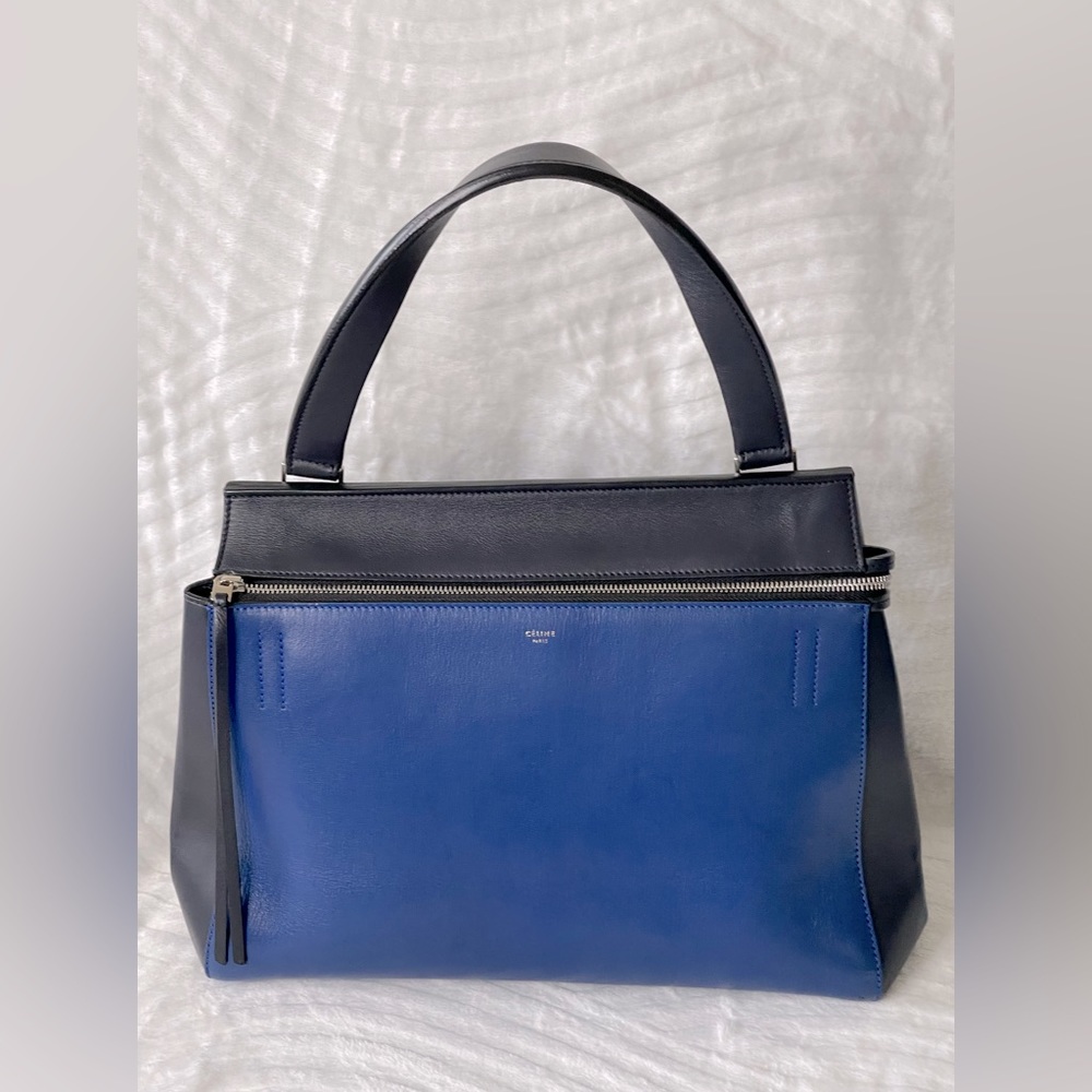 Celine  edge medium calf hair leether shoulder bag